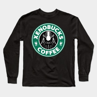 Xenobucks Coffee Long Sleeve T-Shirt